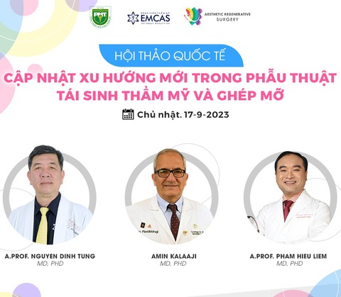 Hội thảo quốc tế về phẫu thuật tái sinh thẩm mỹ thu hút nhiều chuyên gia - Ảnh 1. Hội thảo quốc tế về phẫu thuật tái sinh thẩm mỹ thu hút nhiều chuyên gia - Ảnh 1.