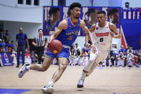 Hanoi Buffaloes bất ngờ thay ngoại binh trước bán kết VBA 2023 - Ảnh 4. Udun Osakue từng giúp Hanoi Buffaloes thắng 7 trận liên tiếp - Ảnh: VBA