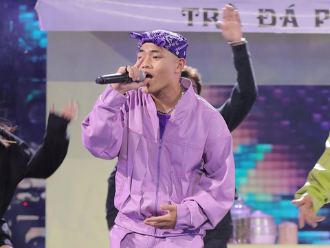 Tez biểu diễn trong Rap Việt - Ảnh: BTC Tez biểu diễn trong Rap Việt - Ảnh: BTC