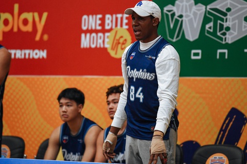 ‘Em út’ VBA quyết tâm đòi nợ Hanoi Buffaloes - Ảnh 1. Cleveland Jackson bỏ lỡ toàn bộ bán kết VBA 2022 - Ảnh: VBA