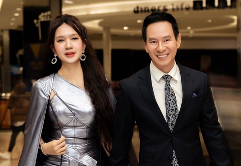 Đạo diễn, nhà sản xuất Lý Hải và nhà sản xuất Minh Hà của loạt phim Lật mặt - Ảnh: FVTU Đạo diễn, nhà sản xuất Lý Hải và nhà sản xuất Minh Hà của loạt phim Lật mặt - Ảnh: FVTU