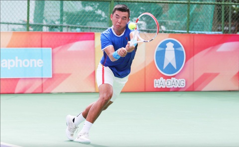 Lý Hoàng Nam thua tay vợt đẳng cấp Grand Slam - Ảnh 1. Lý Hoàng Nam dừng chân ở tứ kết giải Shanghai Masters 2023 - Ảnh: T.P.
