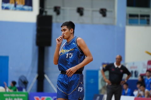 ‘Em út’ VBA quyết tâm đòi nợ Hanoi Buffaloes - Ảnh 3. Sơn Minh Tâm đang có phong độ cao tại VBA 2023 - Ảnh: VBA