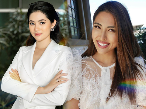 Hoa hậu Nhật cùng BST di sản Việt đến London Fashion Week - Ảnh 1. Hoa khôi Vũ Hương Giang và Hoa hậu Juri Watanabe sẽ dắt tay nhau kết màn bộ sưu tập Di sản - Xuyên không gian ở London Fashion Week