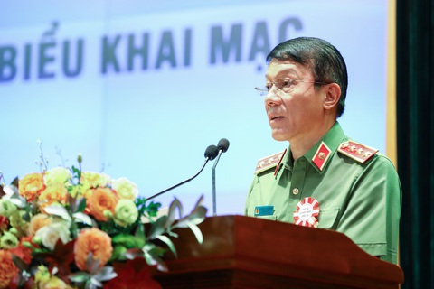 Thượng tướng Lương Tam Quang làm Chủ tịch Hiệp hội an ninh mạng Quốc gia - Ảnh 3. Thượng tướng Lương Tam Quang, thứ trưởng Bộ Công an, được bầu làm chủ tịch Hiệp hội An ninh mạng quốc gia - Ảnh: H.H.