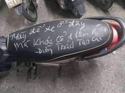 Ảnh vui 9-9: 'Kỹ sư Lê Văn' chuyên bảo dưỡng, sửa chữa xe - Ảnh 6. Đừng trách tao ác!!!