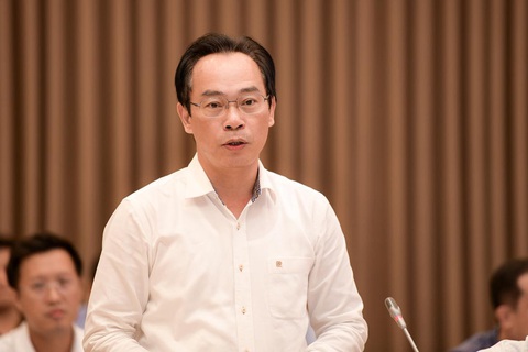 Dạy thêm là ngành nghề kinh doanh có điều kiện sẽ đảm bảo quyền lợi học sinh, giáo viên- Ảnh 1. Thứ trưởng Hoàng Minh Sơn - Ảnh: NGUYỄN KHÁNH