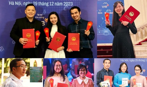 Các tác giả trẻ đoạt giải văn chương sách vở năm 2023 sẽ ghi dấu ấn mạnh mẽ trong năm tới? Các tác giả trẻ đoạt giải văn chương sách vở năm 2023 sẽ ghi dấu ấn mạnh mẽ trong năm tới?