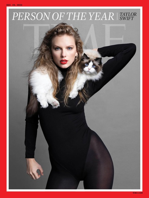 Taylor Swift hài hước kể khi Time thông báo cô được vinh danh là Nhân vật của năm, nữ ca sĩ trả lời: Tôi có thể mang theo mèo của mình lên tạp chí không? Taylor Swift hài hước kể khi Time thông báo cô được vinh danh là Nhân vật của năm, nữ ca sĩ trả lời: Tôi có thể mang theo mèo của mình lên tạp chí không?