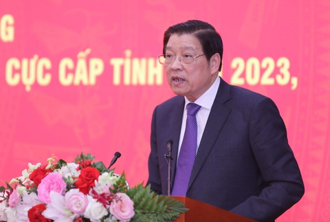 Ông Phan Đình Trạc: Khẩn trương kết luận sai phạm liên quan vụ Vạn Thịnh Phát, AIC, Việt Á- Ảnh 1. Trưởng Ban Nội chính Trung ương Phan Đình Trạc - Ảnh: ĐẶNG PHƯỚC