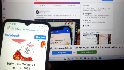 Sinh viên tìm việc trên Facebook, bị lừa từ mạng ra đời - Ảnh 1. Cẩn trọng với các quảng cáo tuyển dụng việc làm trên mạng - Ảnh: K.NGUYÊN