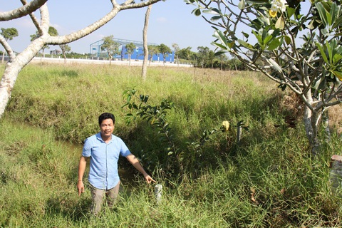 Lãnh đạo văn phòng đăng ký đất đai bị tố cấp giấy sai, tự ý dời ranh cọc- Ảnh 1. Văn phòng Đăng ký đất đai huyện Chợ Mới bị tố cấp giấy sai, tự ý dời cọc lấn sang đất người khác - Ảnh: CHÍ HẠNH