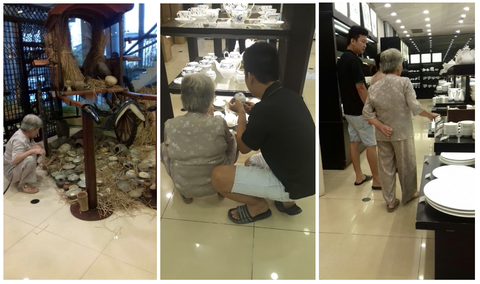 Không lẽ cứ mãi 'thương thương' thương hiệu Việt?- Ảnh 2. Mỗi chặp Tết, mẹ tôi đều hồ hởi được đi “shopping” hàng Việt - Ảnh: NGỌC BẢY