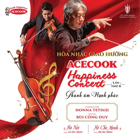 Acecook Happiness Concert trở lại - 8 năm một hành trình hạnh phúc- Ảnh 1. Acecook Happiness Concert trở lại - 8 năm một hành trình hạnh phúc- Ảnh 1.