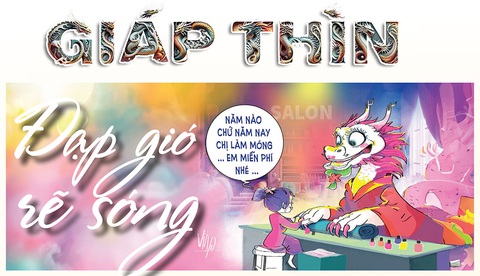 Rộn ràng giai phẩm Tuổi Trẻ Cười Xuân Giáp Thìn 2024- Ảnh 2. Rộn ràng giai phẩm Tuổi Trẻ Cười Xuân Giáp Thìn 2024- Ảnh 2.