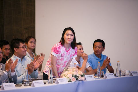 Vũ Thị Trang: Tôi vẫn đi du đấu dù không còn ở đỉnh cao- Ảnh 1. Tay vợt Vũ Thị Trang thừa nhận bản thân không còn ở đỉnh cao phong độ - Ảnh: ĐỨC KHUÊ