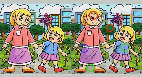 Chỉ thiên tài mới tìm được 6 điểm khác biệt trong 10 giây- Ảnh 2.