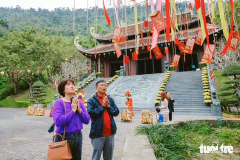 Đà Nẵng có nhiều lễ hội, điểm check-in hấp dẫn dịp Tết Nguyên đán- Ảnh 4. Lễ hội Thần Tài sẽ có nhiều hoạt động hấp dẫn và quy mô hơn trong dịp Tết Nguyên đán 2024 - Ảnh: BH