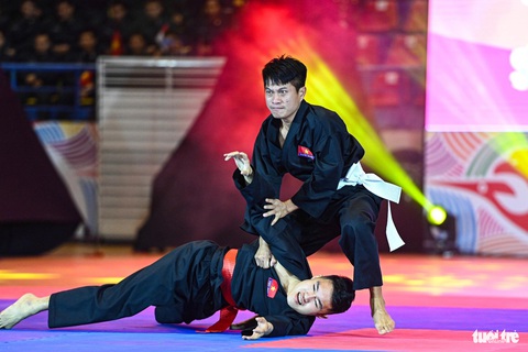 Võ cổ truyền Việt Nam và pencak silat của Indonesia trên cùng một sàn võ- Ảnh 6. Các hệ phái võ cổ truyền Việt Nam đã chứng kiến nhiều giai đoạn lịch sử dựng nước và giữ nước của dân tộc - Ảnh: HỒNG QUANG