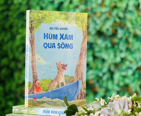 Quyển sách Hùm Xám qua sông - Ảnh: NXB Kim Đồng Quyển sách Hùm Xám qua sông - Ảnh: NXB Kim Đồng