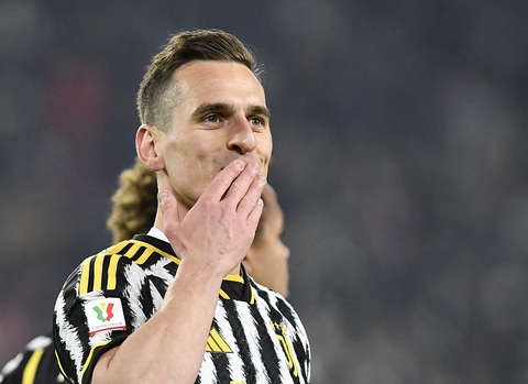 Tin tức thể thao sáng 12-1: Barca gặp Real ở chung kết Siêu cúp Tây Ban Nha- Ảnh 2. Milik lập hat-trick cho Juventus - Ảnh: REUTERS
