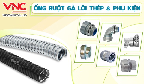 Ống ruột gà lõi thép Vietconduit được sử dụng nhiều tại các công trình xây dựng- Ảnh 1. Ống ruột gà lõi thép Vietconduit được sử dụng nhiều tại các công trình xây dựng- Ảnh 1.
