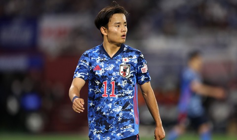 Nhật Bản ở Asian Cup 2023 có điểm yếu không?- Ảnh 1. Takefusa Kubo chưa chắc chắn về khả năng ra sân tại vòng bảng Asian Cup 2023 - Ảnh: GETTY IMAGES