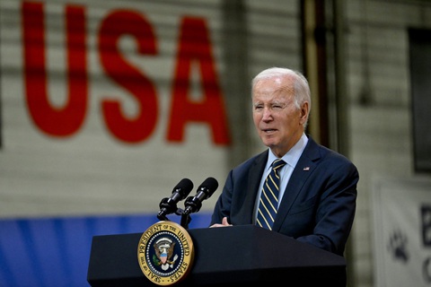 Tổng thống Mỹ Joe Biden đối mặt với nhiều chê trách trước cuộc bầu cử vào cuối năm nay - Ảnh: AFP Tổng thống Mỹ Joe Biden đối mặt với nhiều chê trách trước cuộc bầu cử vào cuối năm nay - Ảnh: AFP