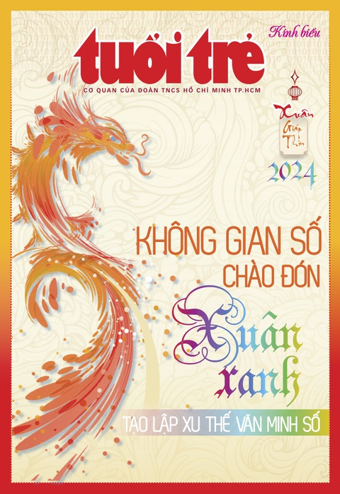 Đón đọc giai phẩm Xuân Giáp Thìn 2024 của Tuổi Trẻ- Ảnh 1. Đón đọc giai phẩm Xuân Giáp Thìn 2024 của Tuổi Trẻ- Ảnh 1.