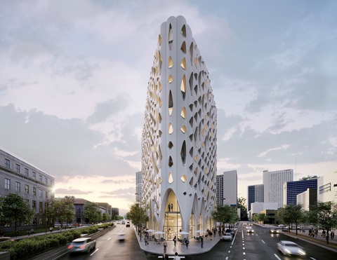 Khách sạn Populus Hotel, bang Denver, Mỹ - Ảnh: STUDIO GANG Khách sạn Populus Hotel, bang Denver, Mỹ - Ảnh: STUDIO GANG