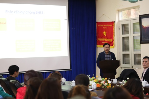 Tỉ lệ tử vong mẹ và trẻ khi sinh đều giảm mạnh- Ảnh 1. Toàn cảnh buổi chuyển giao kỹ thuật cho Bệnh viện Đa khoa Bắc Hà (Lào Cai) - Ảnh: BỘ Y TẾ