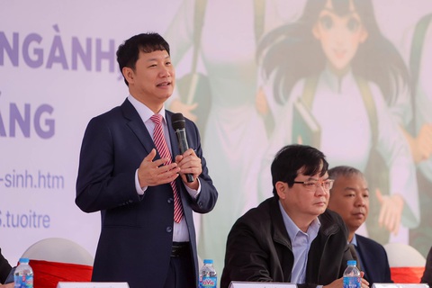 GS.TS Nguyễn Tiến Thảo, Giám đốc Trung tâm khảo thí, Đại học Quốc gia Hà Nội - Ảnh: NGUYỄN KHÁNH GS.TS Nguyễn Tiến Thảo, Giám đốc Trung tâm khảo thí, ĐH Quốc gia Hà Nội - Ảnh: NGUYỄN KHÁNH