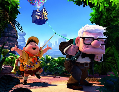 Top 10 bộ phim hoạt hình có nội dung truyền cảm hứng hay nhất (P2)- Ảnh 9. Ông có một người bạn đồng hành nhỏ tuổi tên Russell.