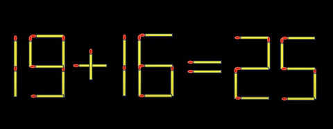 Thử tài IQ: Di chuyển một que diêm để 73+4=11 thành phép tính đúng- Ảnh 3. Thử tài IQ: Di chuyển một que diêm để 73+4=11 thành phép tính đúng- Ảnh 3.