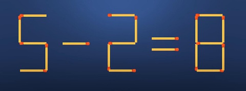 Thử tài IQ: Di chuyển một que diêm để 73+4=11 thành phép tính đúng- Ảnh 5. Thử tài IQ: Di chuyển một que diêm để 73+4=11 thành phép tính đúng- Ảnh 5.