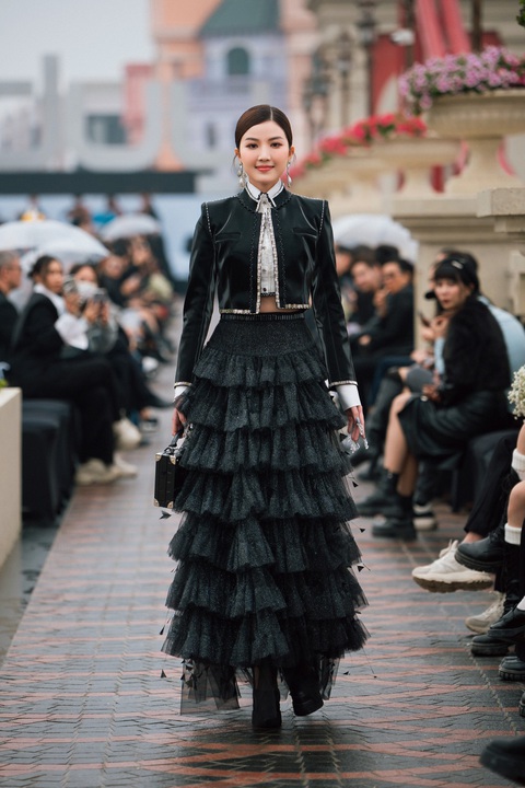 Nhà thiết kế Hà Duy dắt con trai làm vedette trong show diễn cá nhân- Ảnh 6. Nữ diễn viên Lương Thanh