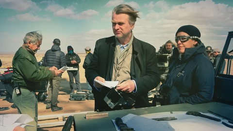 Phim của Trần Anh Hùng trượt đề cử Oscar, Oppenheimer phủ kín danh sách- Ảnh 1. Oppenheimer và Christopher Nolan vẫn là hai cái tên được nhắc nhiều nhất - Ảnh: GETTY IMAGES