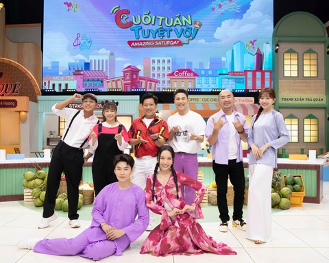 Dàn nghệ sĩ mang đến nhiều tiếng cười cho khán giả trong tập 12 Cuối tuần tuyệt vời Dàn nghệ sĩ mang đến nhiều tiếng cười cho khán giả trong tập 12 Cuối tuần tuyệt vời