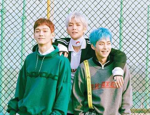 Ba thành viên Baekhyun, Xiumin và Chen vừa về chung một nhà vào đầu tháng 1-2024 - Ảnh: SM Ba thành viên Baekhyun, Xiumin và Chen vừa về chung một nhà vào đầu tháng 1-2024 - Ảnh: SM