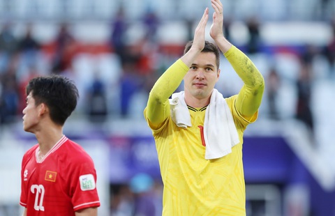 Thách thức cho Filip Nguyễn ở tuyển Việt Nam- Ảnh 1. Filip Nguyễn ở Asian Cup 2023 - Ảnh: H.T.