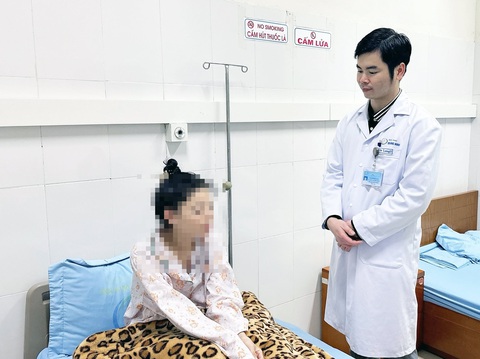 Bật nút báo động đỏ cứu nữ bệnh nhân băng huyết do tự phá thai tại nhà- Ảnh 1. Bênh nhân L.T.T. tự phá thai tại nhà, sau đó phải nhập viện trong tình trạng nguy kịch vì băng huyết - Ảnh: BVCC