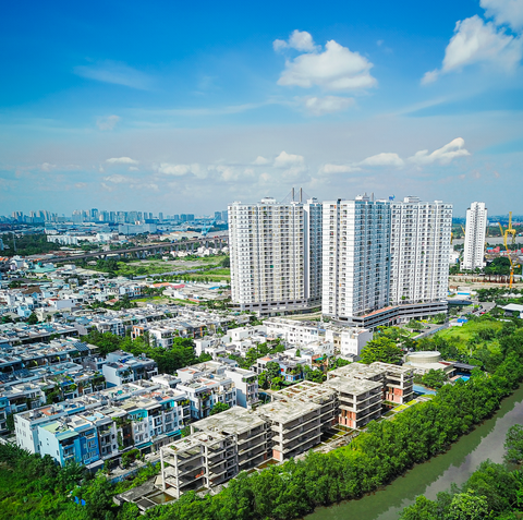 Khám phá căn hộ biệt thự đề cao sức khỏe và riêng tư- Ảnh 2. Panomax River Villa - một sản phẩm giao thoa giữa căn hộ cao cấp và biệt thự mang lại nơi an cưlý tưởng, đề cao sức khỏe và sự riêng tư - Ảnh: Đ.H