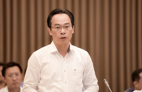 Quy hoạch mạng lưới đại học: Sẽ sáp nhập, đình chỉ trường chưa đạt chuẩn- Ảnh 2. Thứ trưởng Bộ Giáo dục và Đào tạo Hoàng Minh Sơn - Ảnh: NAM TRẦN