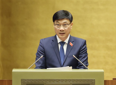 Sửa Luật Đất đai: Đề nghị có chính sách hỗ trợ cấp 'sổ đỏ' cho đất không giấy tờ đến trước 1-7-2014- Ảnh 1. Chủ nhiệm Ủy ban Kinh tế Vũ Hồng Thanh - Ảnh: GIA HÂN
