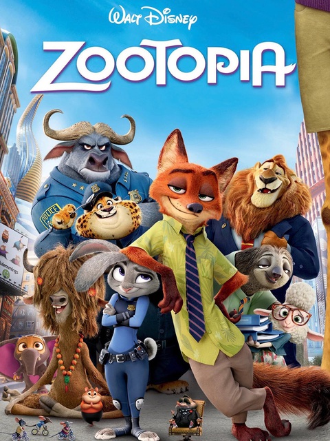 Top 10 bộ phim hoạt hình có nội dung truyền cảm hứng hay nhất (P2)- Ảnh 1. Zootopia - một bộ phim hoạt hình đầy màu sắc và ý nghĩa.