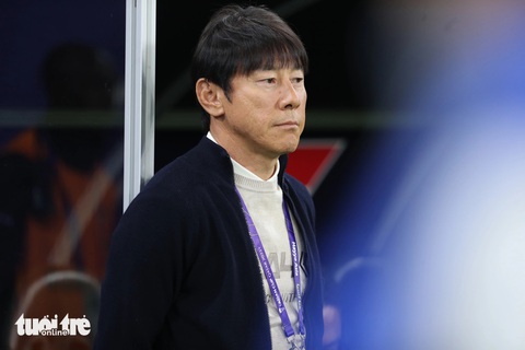 HLV Shin Tae Yong: Tôi lấy làm tiếc vì quyết định của trọng tài- Ảnh 2. HLV Shin Tae Yong đánh giá cao tuyển Việt Nam - Ảnh: HOÀNG TUẤN
