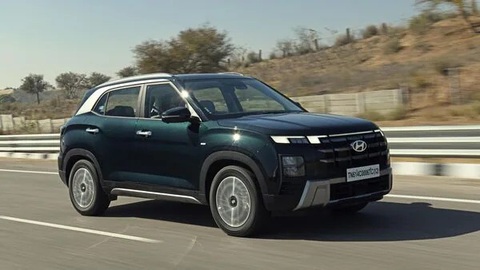 Hyundai Creta 2024 ra mắt: Giá quy đổi 325 triệu đồng, đổi thiết kế, nâng cấp công nghệ- Ảnh 2. Thiết kế xe đã được hãng tự hé lộ từ những ngày đầu năm 2024 - Ảnh: Hyundai