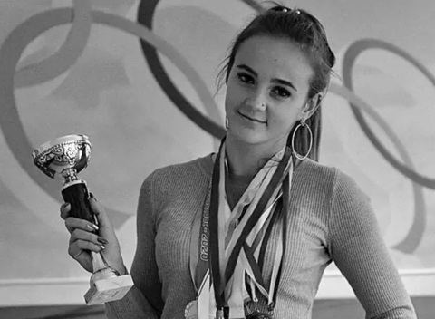 Nhà vô địch khiêu vũ người Ukraine 20 tuổi Daria Kurdel - Ảnh: THE SPORTS COMMITTEE OF UKRAINE Nhà vô địch khiêu vũ người Ukraine 20 tuổi Daria Kurdel - Ảnh: THE SPORTS COMMITTEE OF UKRAINE