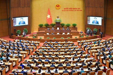 Luật Đất đai: Những điểm cần suy xét thấu đáo trước khi bấm nút- Ảnh 1. Dự thảo Luật Đất đai (sửa đổi) dự kiến được biểu quyết thông qua vào ngày mai 18-1 - Ảnh: QUOCHOI.VN
