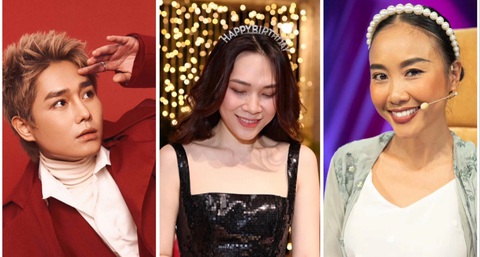 Từ trái qua: Tăng Duy Tân, Mỹ Tâm, Đoan Trang - Ảnh: Facebook nghệ sĩ Từ trái qua: Tăng Duy Tân, Mỹ Tâm, Đoan Trang - Ảnh: Facebook nghệ sĩ